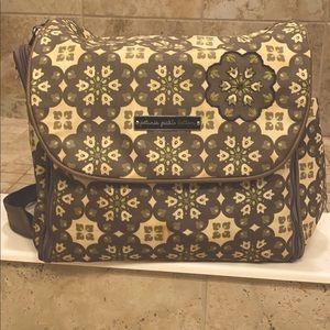 Boxy backpack diaper bag
